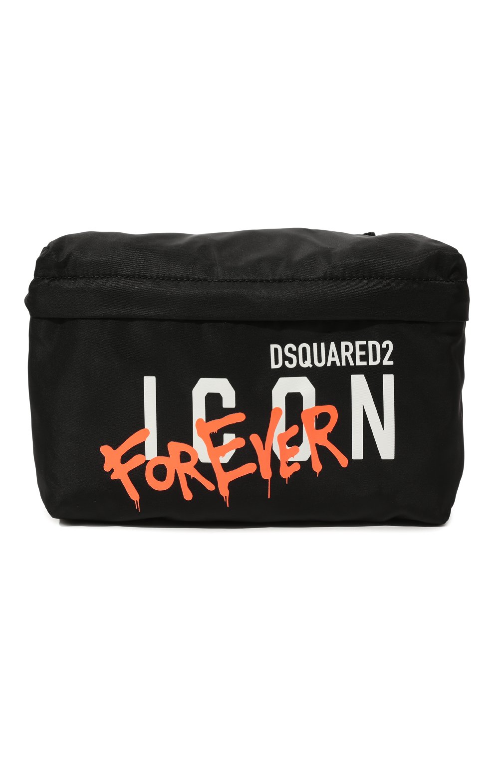 Детская сумка DSQUARED2 черного цвета, арт. DQ0915-D005T | Фото 1 (Материал: Текстиль)
