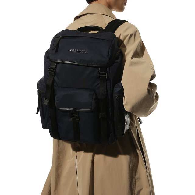 Текстильный рюкзак Premiata B00KER/VAR2108, цвет синий, размер NS B00KER/VAR2108 - фото 2