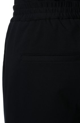 Мужские хлопковые брюки CIRCOLO 1901 темно-синего цвета, арт. CN3360SP | Фото 5 (Длина (брюки, джинсы): Стандартные; Случай: Повседневный; Материал внешний: Хлопок; Стили: Кэжуэл)