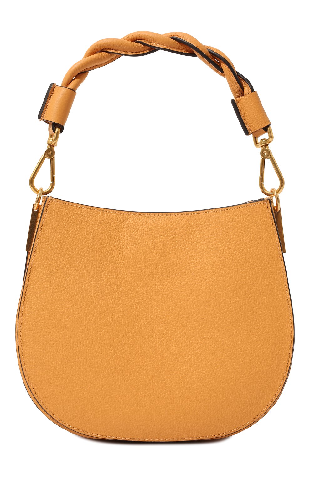 Женская сумка arpege mini COCCINELLE желтого цвета, арт. E1 LGF 15 02 01 | Фото 6 (Сумки-технические: Сумки через плечо, Сумки top-handle; Материал: Натуральная кожа; Размер: mini; Ремень/цепочка: На ремешке)