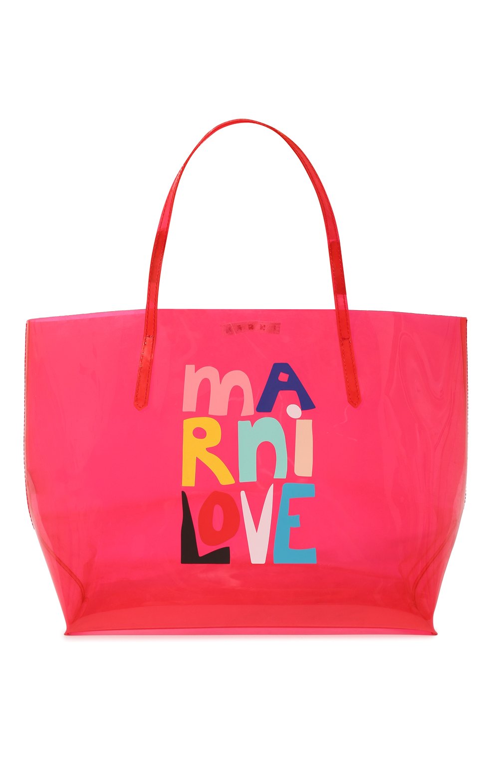 Детская сумка MARNI фуксия цвета, арт. M00477-M00M6 | Фото 1 (Материал: Экокожа)