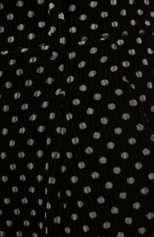 Женские хлопковые брюки GIORGIO ARMANI черного цвета, арт. 2WHPP0PH/T03G6 | Фото 5 (Силуэт Ж (брюки и джинсы): Широкие; Стили: Гламурный; Длина (брюки, джинсы): Стандартные; Женское Кросс-КТ: Брюки-одежда; Материал внешний: Хлопок)