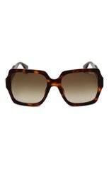 Женские солнцезащитные очки MOSCHINO коричневого цвета, арт. M0S127 05L | Фото 4 (Тип очков: С/з; Очки форма: Квадратные; Оптика Гендер: оптика-женское)