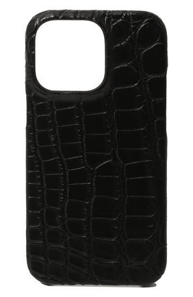 Чехол из кожи аллигатора для iphone 13 pro 2MESTYLE черного цвета по цене 54950 руб., арт. DD418-13/AMIS | Фото 1 Чехол из кожи аллигатора для iphone 13 pro 2MESTYLE черного цвета, арт. DD418-13/AMIS | Фото 1 (Материал: Натуральная кожа, Экзотическая кожа)
