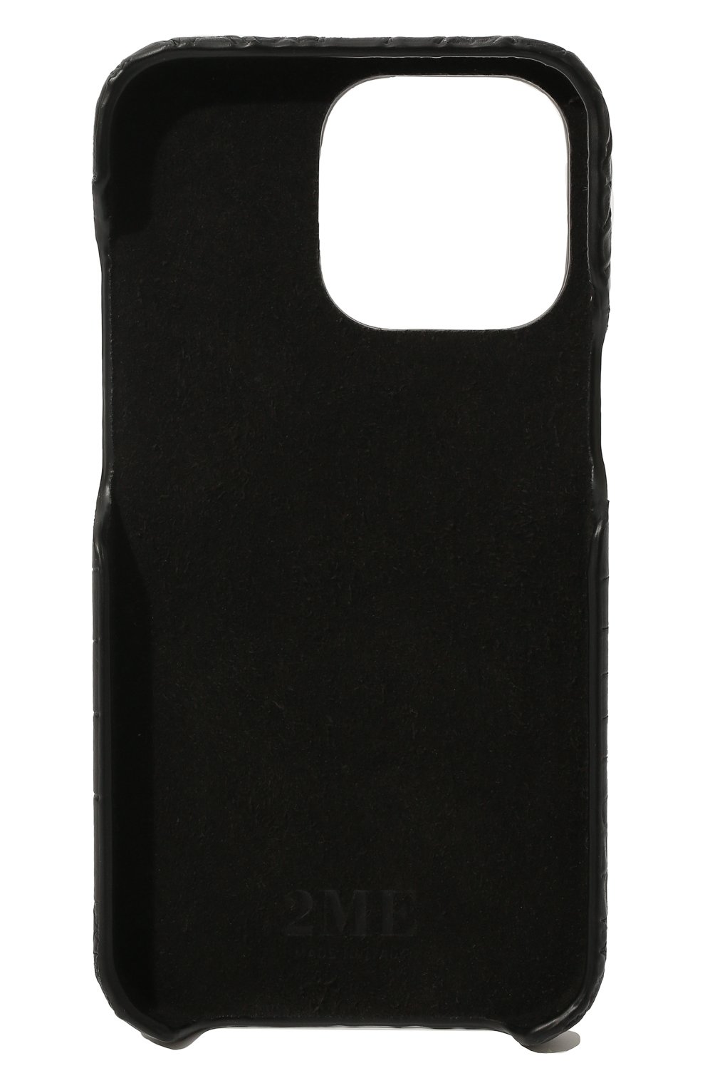 Чехол из кожи аллигатора для iphone 13 pro 2MESTYLE черного цвета по цене 54950 руб., арт. DD418-13/AMIS | Фото 2 Чехол из кожи аллигатора для iphone 13 pro 2MESTYLE черного цвета, арт. DD418-13/AMIS | Фото 2 (Материал: Натуральная кожа, Экзотическая кожа)