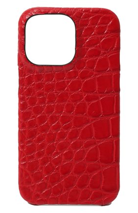 Чехол из кожи аллигатора для iphone 13 pro 2MESTYLE красного цвета по цене 54950 руб., арт. DD420/AMIS | Фото 1 Чехол из кожи аллигатора для iphone 13 pro 2MESTYLE красного цвета, арт. DD420/AMIS | Фото 1 (Материал: Натуральная кожа, Экзотическая кожа)