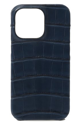 Чехол из кожи аллигатора для iphone 13 pro 2MESTYLE темно-синего цвета по цене 54950 руб., арт. DD424/AMIS | Фото 1 Чехол из кожи аллигатора для iphone 13 pro 2MESTYLE темно-синего цвета, арт. DD424/AMIS | Фото 1 (Материал: Натуральная кожа, Экзотическая кожа)
