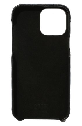 Чехол из кожи аллигатора для iphone 13 pro max 2MESTYLE темно-синего цвета по цене 56950 руб., арт. DD425/AMIS | Фото 2 Чехол из кожи аллигатора для iphone 13 pro max 2MESTYLE темно-синего цвета, арт. DD425/AMIS | Фото 2 (Материал: Натуральная кожа, Экзотическая кожа)