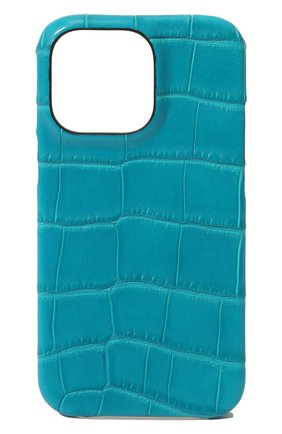 Чехол из кожи аллигатора для iphone 13 pro 2MESTYLE голубого цвета по цене 54950 руб., арт. DD430/AMIS | Фото 1 Чехол из кожи аллигатора для iphone 13 pro 2MESTYLE голубого цвета, арт. DD430/AMIS | Фото 1 (Материал: Натуральная кожа, Экзотическая кожа)