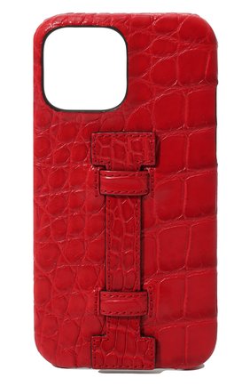 Чехол из кожи аллигатора для iphone 13 pro max 2MESTYLE красного цвета по цене 57950 руб., арт. DD435/AMIS | Фото 1 Чехол из кожи аллигатора для iphone 13 pro max 2MESTYLE красного цвета, арт. DD435/AMIS | Фото 1 (Материал: Натуральная кожа, Экзотическая кожа)