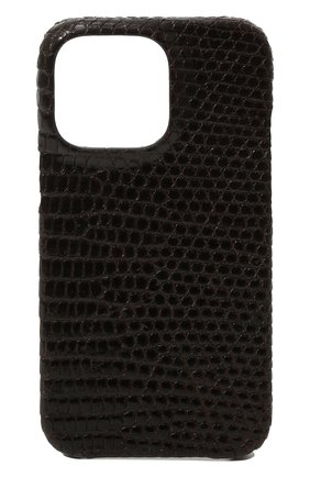 Чехол из кожи варана для iphone 13 pro 2MESTYLE темно-коричневого цвета по цене 11950 руб., арт. DD468/VNIL | Фото 1 Чехол из кожи варана для iphone 13 pro 2MESTYLE темно-коричневого цвета, арт. DD468/VNIL | Фото 1 (Материал: Натуральная кожа, Экзотическая кожа)