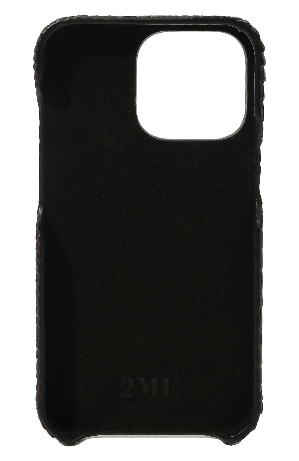 Чехол из кожи варана для iphone 13 pro 2MESTYLE темно-коричневого цвета по цене 11950 руб., арт. DD468/VNIL | Фото 2 Чехол из кожи варана для iphone 13 pro 2MESTYLE темно-коричневого цвета, арт. DD468/VNIL | Фото 2 (Материал: Натуральная кожа, Экзотическая кожа)