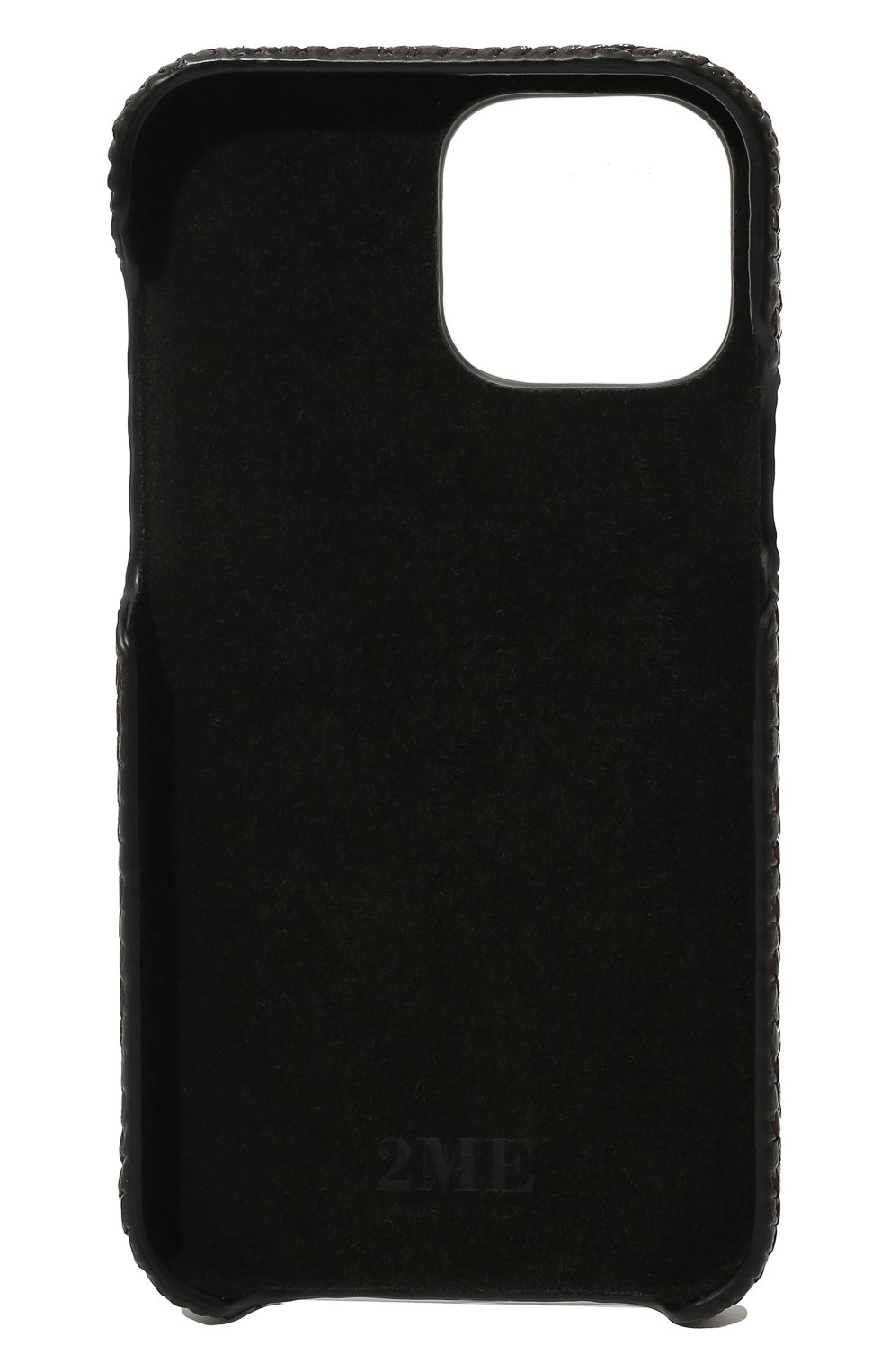 Чехол из кожи варана для iphone 13 pro max 2MESTYLE темно-коричневого цвета по цене 11950 руб., арт. DD469/VNIL | Фото 2 Чехол из кожи варана для iphone 13 pro max 2MESTYLE темно-коричневого цвета, арт. DD469/VNIL | Фото 2 (Материал: Натуральная кожа, Экзотическая кожа)