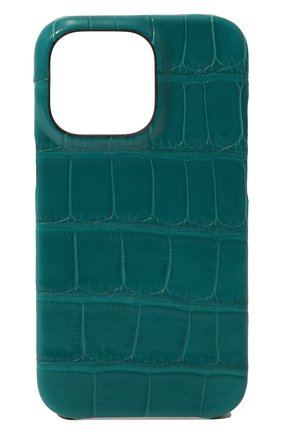 Чехол из кожи аллигатора для iphone 13 pro 2MESTYLE бирюзового цвета по цене 0 руб., арт. DD472/AMIS | Фото 1 Чехол из кожи аллигатора для iphone 13 pro 2MESTYLE бирюзового цвета, арт. DD472/AMIS | Фото 1 (Материал: Натуральная кожа, Экзотическая кожа)