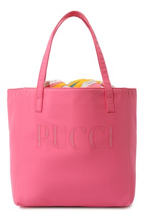 Детская сумка EMILIO PUCCI розового цвета по цене 0 руб., арт. 9Q0378 | Фото 1 Детская сумка EMILIO PUCCI розового цвета, арт. 9Q0378 | Фото 1