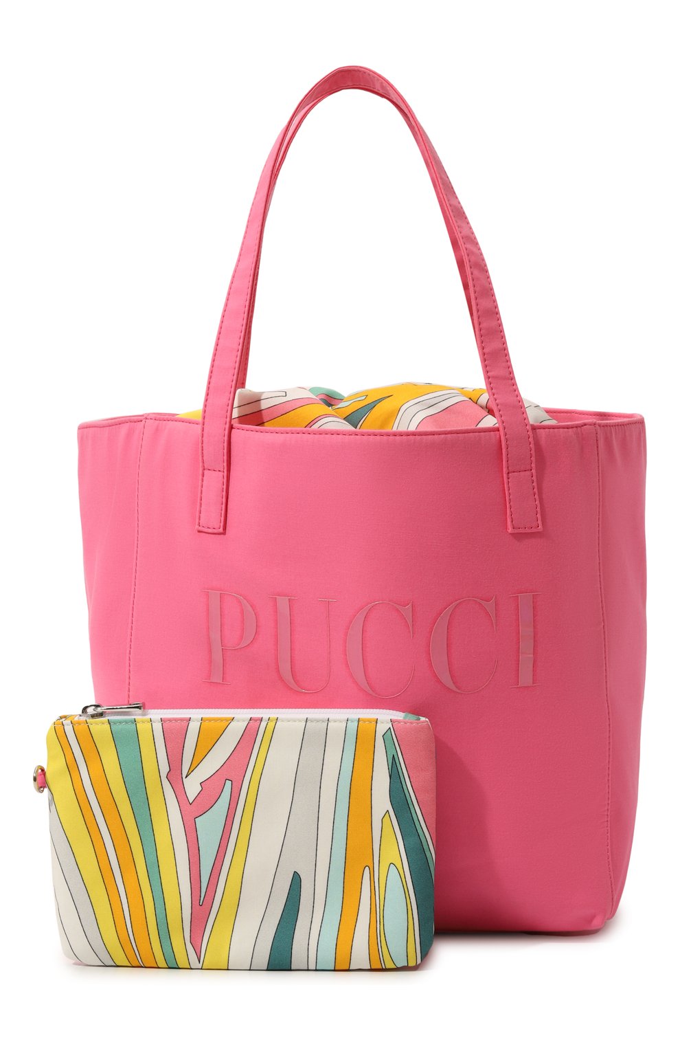 Детская сумка EMILIO PUCCI розового цвета по цене 0 руб., арт. 9Q0378 | Фото 4 Детская сумка EMILIO PUCCI розового цвета, арт. 9Q0378 | Фото 4