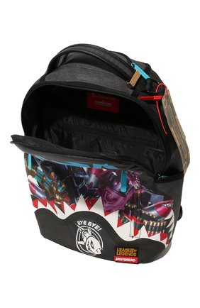 Детская рюкзак SPRAYGROUND разноцветного цвета по цене 14250 руб., арт. 910B4081NSZ | Фото 3 Детская рюкзак SPRAYGROUND разноцветного цвета, арт. 910B4081NSZ | Фото 3 (Материал: Пластик, Резина)