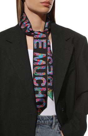 Шелковый шарф-бандо Besame Mucho | Фото №2