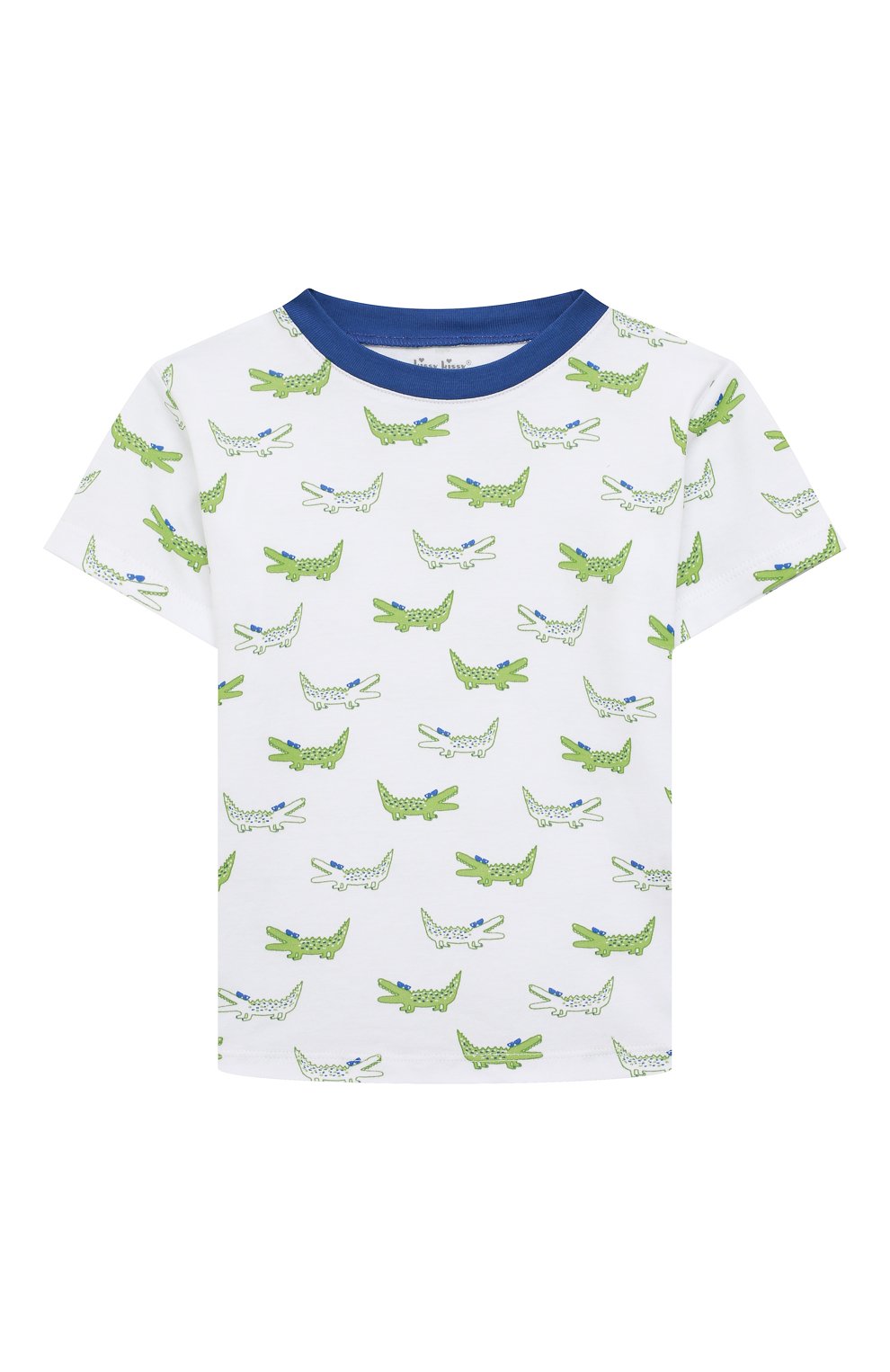 Детский хлопковая пижама KISSY KISSY зеленого цвета по цене 8995 руб., арт. KB606966I | Фото 2 Детский хлопковая пижама KISSY KISSY зеленого цвета, арт. KB606966I | Фото 2