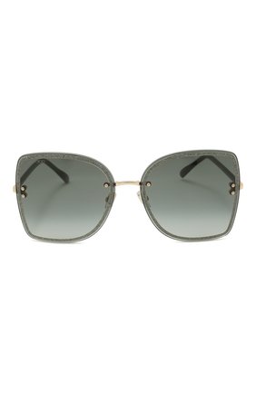 Женские солнцезащитные очки JIMMY CHOO серого цвета, арт. LETI 2M2 | Фото 2 (Тип очков: С/з; Очки форма: Квадратные)