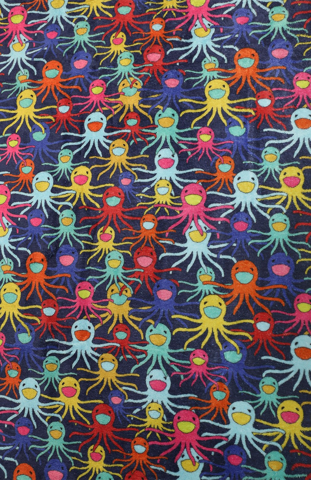 Мужские хлопковое полотенце VILEBREQUIN разноцветного цвета, арт. SCLC1206/390 | Фото 3 (Материал: Текстиль, Синтетический материал, Хлопок)