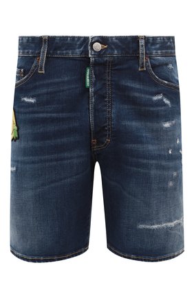 Джинсовые шорты Dsquared2 x Smiley | Фото №1 Джинсовые шорты Dsquared2 x Smiley | Фото №1