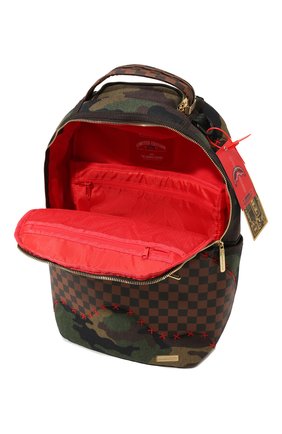 Детская рюкзак SPRAYGROUND хаки цвета по цене 0 руб., арт. 910B4293NSZ | Фото 3 Детская рюкзак SPRAYGROUND хаки цвета, арт. 910B4293NSZ | Фото 3 (Материал: Текстиль)