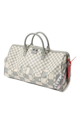 Детская дорожная сумка SPRAYGROUND серого цвета по цене 21100 руб., арт. 910D4329NSZ | Фото 3 Детская дорожная сумка SPRAYGROUND серого цвета, арт. 910D4329NSZ | Фото 3 (Материал: Экокожа)