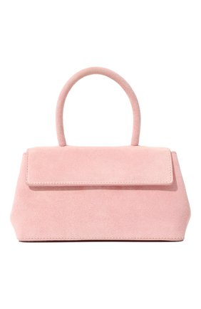 Женская сумка liza RUBEUS MILANO розового цвета, арт. 015/20D | Фото 1 (Ремень/цепочка: На ремешке; Размер: mini; Материал: Натуральная кожа)