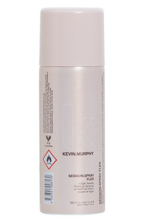 Лак для укладки подвижной фиксации session.spray flex (100ml) KEVIN MURPHY бесцветного цвета, арт. 9339341035626 | Фото 1 (Ограничения доставки: flammable)