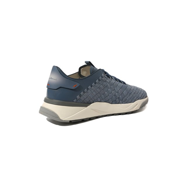 фото Кожаные кроссовки santoni