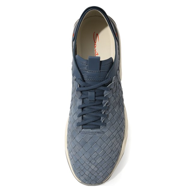 фото Кожаные кроссовки santoni