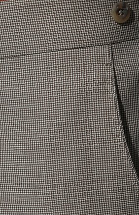 Мужские шерстяные брюки BERWICH бежевого цвета, арт. SC/1 FIBB/MZ1506 | Фото 5 (Материал внешний: Шерсть; Длина (брюки, джинсы): Стандартные; Случай: Повседневный; Материал подклада: Купро; Стили: Кэжуэл)