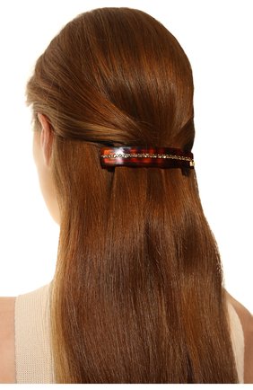 Женская заколка для волос ALEXANDRE DE PARIS коричневого цвета, арт. AA8-736-75 E | Фото 2