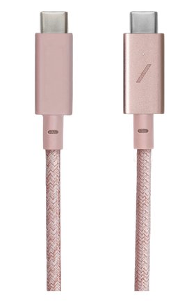 Кабель belt cable type-c usb-c NATIVE UNION розового цвета, арт. BELT-C-ROS-PRO-NP | Фото 2