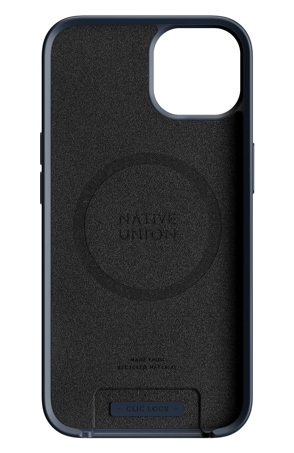 Чехол clic pop для iphone 13 NATIVE UNION темно-синего цвета по цене 4990 руб., арт. CPOP-NAV-NP21M | Фото 2 Чехол clic pop для iphone 13 NATIVE UNION темно-синего цвета, арт. CPOP-NAV-NP21M | Фото 2