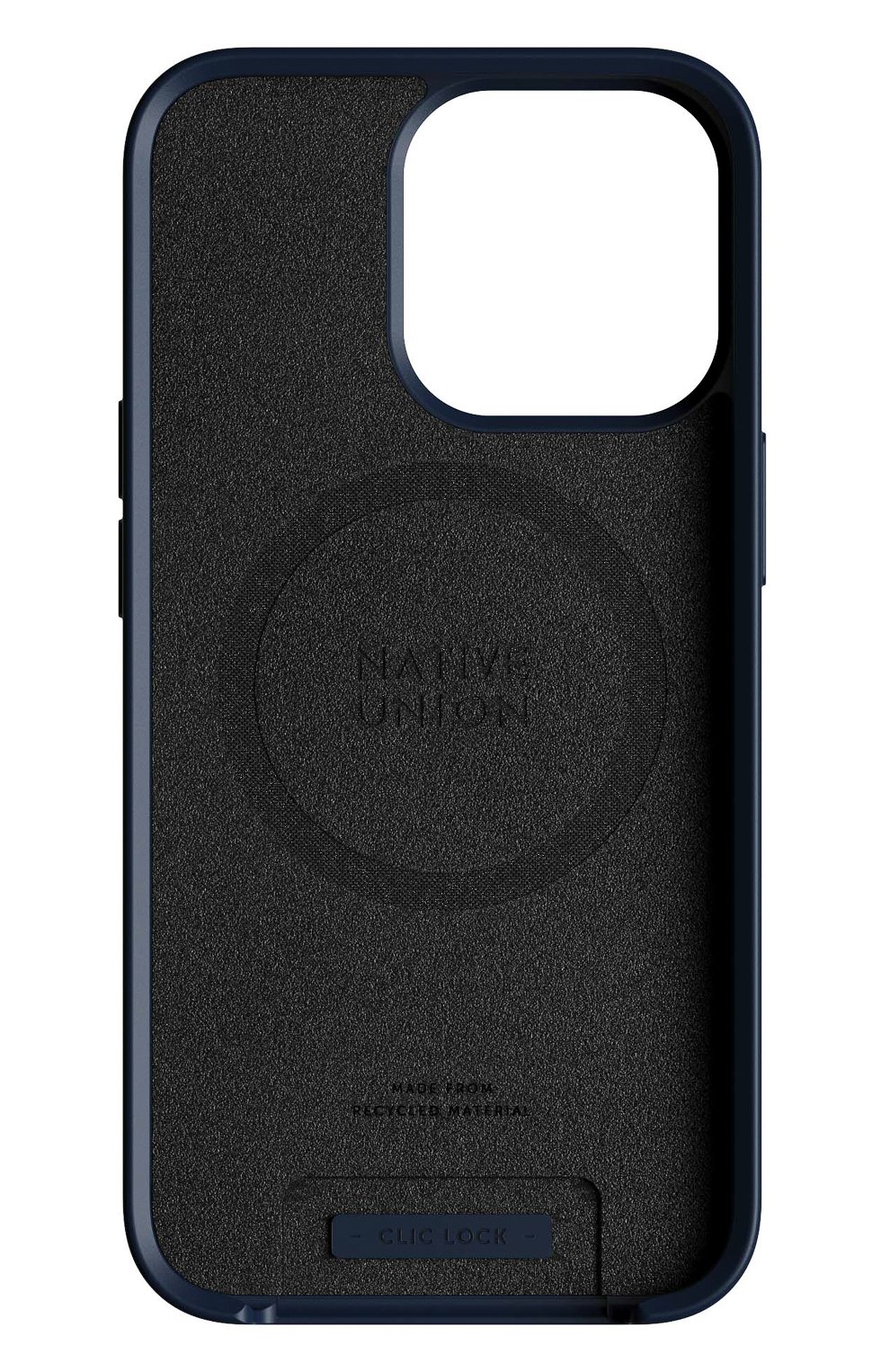 Чехол clic pop для iphone 13 pro max NATIVE UNION темно-синего цвета по цене 0 руб., арт. CPOP-NAV-NP21L | Фото 2 Чехол clic pop для iphone 13 pro max NATIVE UNION темно-синего цвета, арт. CPOP-NAV-NP21L | Фото 2