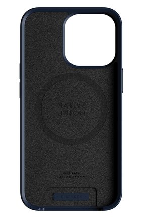 Чехол clic pop для iphone 13 pro NATIVE UNION темно-синего цвета по цене 4990 руб., арт. CPOP-NAV-NP21MP | Фото 2 Чехол clic pop для iphone 13 pro NATIVE UNION темно-синего цвета, арт. CPOP-NAV-NP21MP | Фото 2