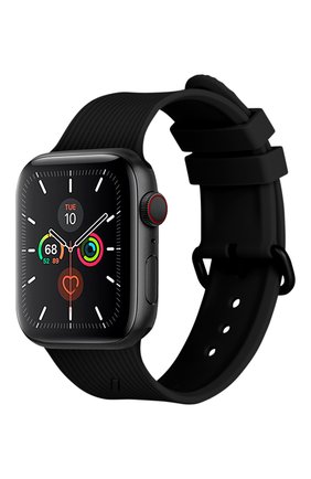 Ремешок для apple watch 44mm NATIVE UNION черного цвета по цене 5990 руб., арт. CSTRAP-AW-L-BLK | Фото 1 Ремешок для apple watch 44mm NATIVE UNION черного цвета, арт. CSTRAP-AW-L-BLK | Фото 1