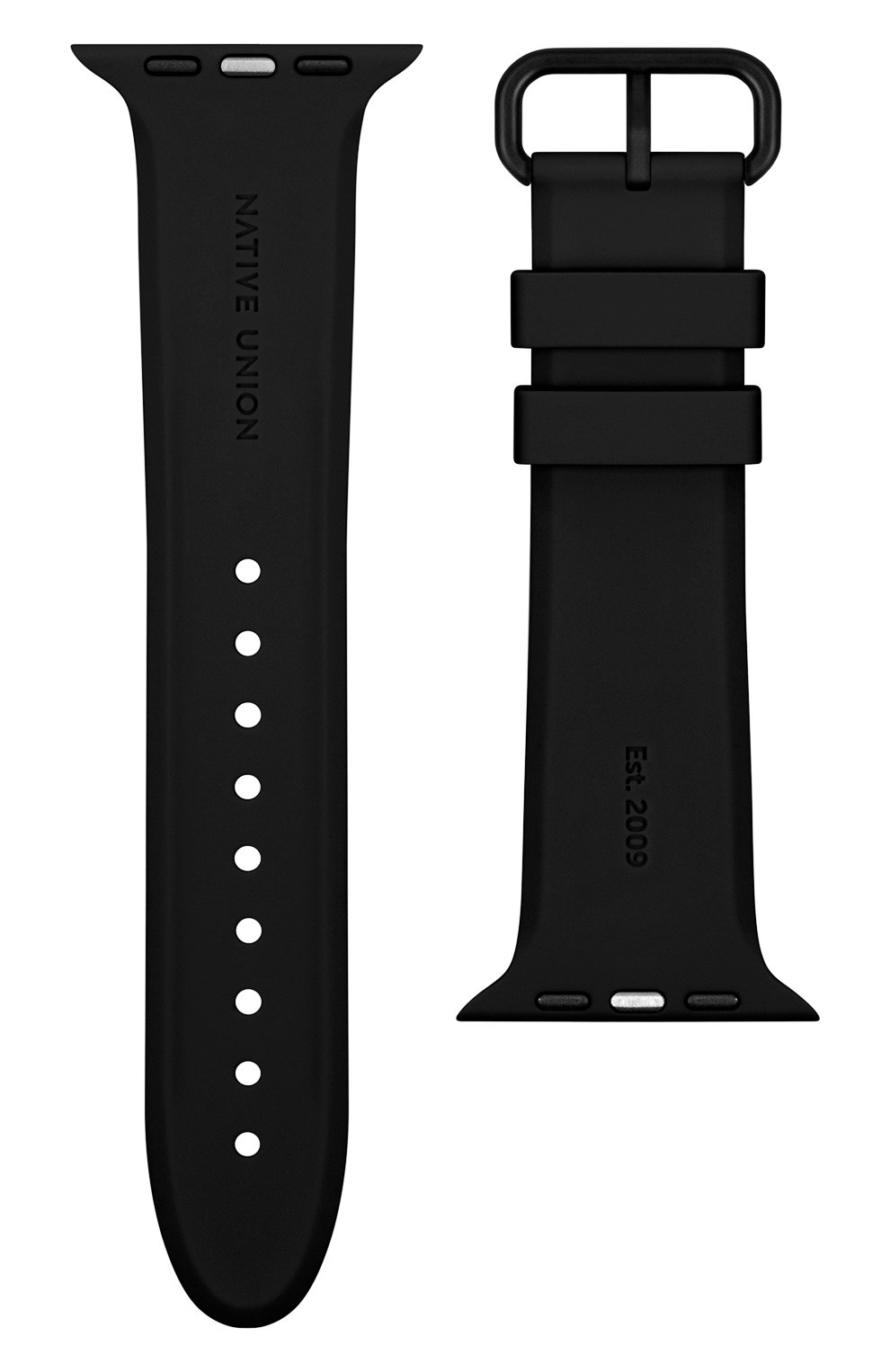Ремешок для apple watch 44mm NATIVE UNION черного цвета по цене 5990 руб., арт. CSTRAP-AW-L-BLK | Фото 3 Ремешок для apple watch 44mm NATIVE UNION черного цвета, арт. CSTRAP-AW-L-BLK | Фото 3