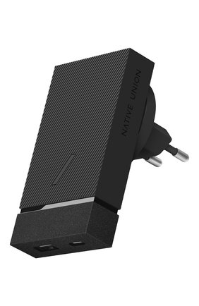 Сетевое зарядное устройство NATIVE UNION темно-серого цвета по цене 5390 руб., арт. SMART-PD-GRY-V2 | Фото 1 Сетевое зарядное устройство NATIVE UNION темно-серого цвета, арт. SMART-PD-GRY-V2 | Фото 1