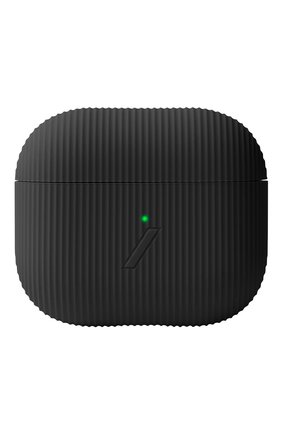 Чехол для airpods 3 NATIVE UNION черного цвета по цене 2490 руб., арт. APCSE-CRVE-BLK-V2 | Фото 1 Чехол для airpods 3 NATIVE UNION черного цвета, арт. APCSE-CRVE-BLK-V2 | Фото 1