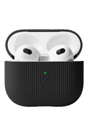 Чехол для airpods 3 NATIVE UNION черного цвета по цене 2490 руб., арт. APCSE-CRVE-BLK-V2 | Фото 3 Чехол для airpods 3 NATIVE UNION черного цвета, арт. APCSE-CRVE-BLK-V2 | Фото 3