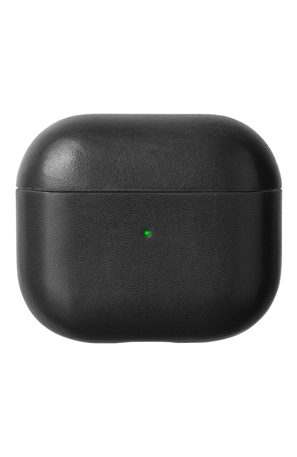 Кожаный чехол для airpods 3 NATIVE UNION черного цвета, арт. APCSE-LTHR-BLK-V2 | Фото 1 (Женское Кросс-КТ: Кожа AirPods)