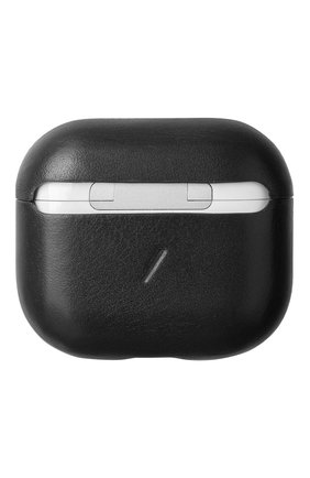 Кожаный чехол для airpods 3 NATIVE UNION черного цвета по цене 4990 руб., арт. APCSE-LTHR-BLK-V2 | Фото 2 Кожаный чехол для airpods 3 NATIVE UNION черного цвета, арт. APCSE-LTHR-BLK-V2 | Фото 2 (Женское Кросс-КТ: Кожа AirPods)