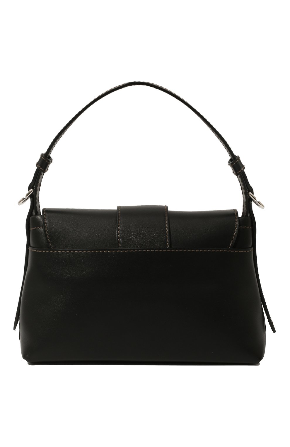 Женская сумка furla charlie small FURLA черного цвета, арт. WB00550/AX0733 | Фото 6 (Сумки-технические: Сумки top-handle; Материал: Натуральная кожа; Ремень/цепочка: На ремешке; Размер: small)