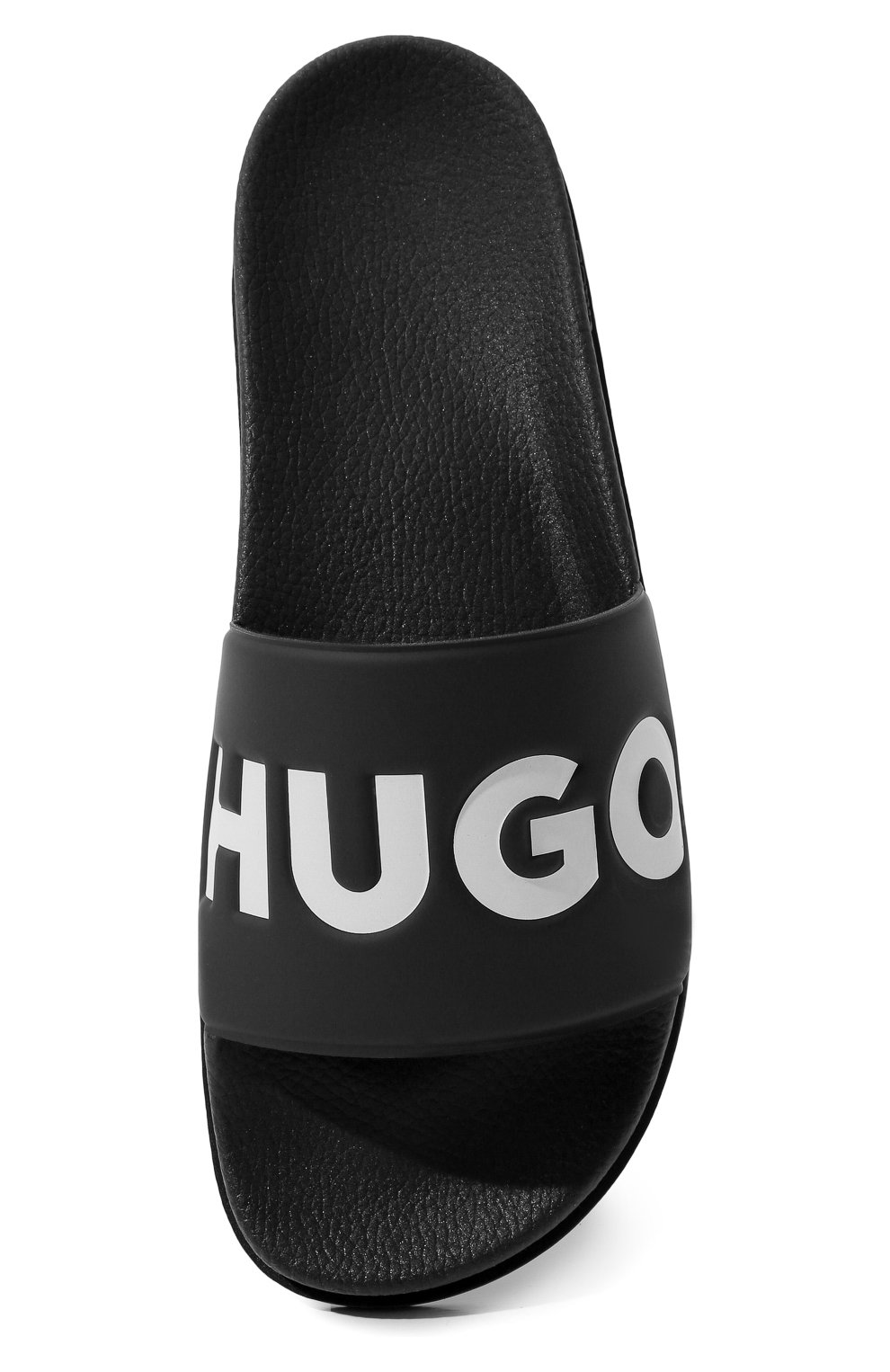 Мужские шлепанцы HUGO черного цвета, арт. 50471366 | Фото 6 (Материал внешний: Пластик)