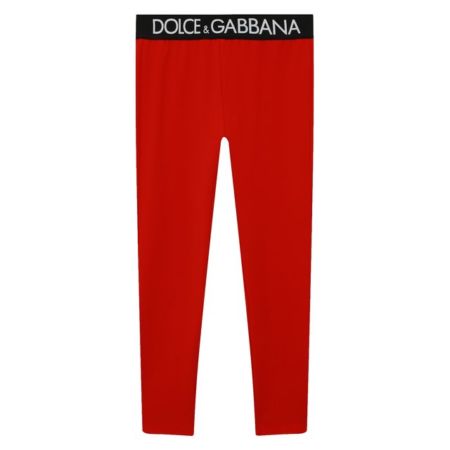 Хлопковые леггинсы Dolce & Gabbana L5JP3J/G7E3K/8-14