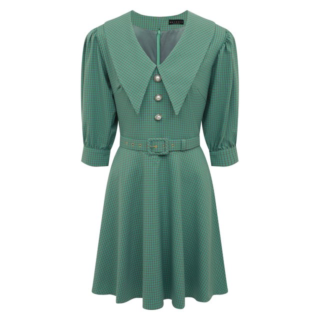 Платье из вискозы Botrois x TSUM Botrois Зелёный SKU00001999 