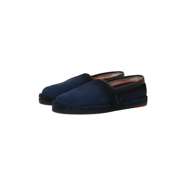фото Замшевые эспадрильи santoni